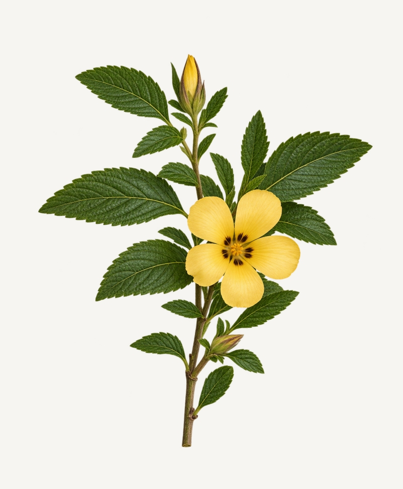 Damiana illustration